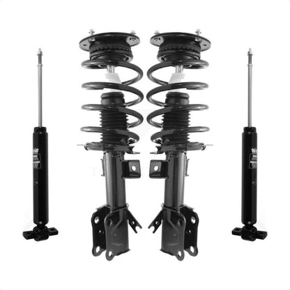 Complete Shocks Strut And Coil Spring Assemblies Front Rear Kit For Ford Fusion