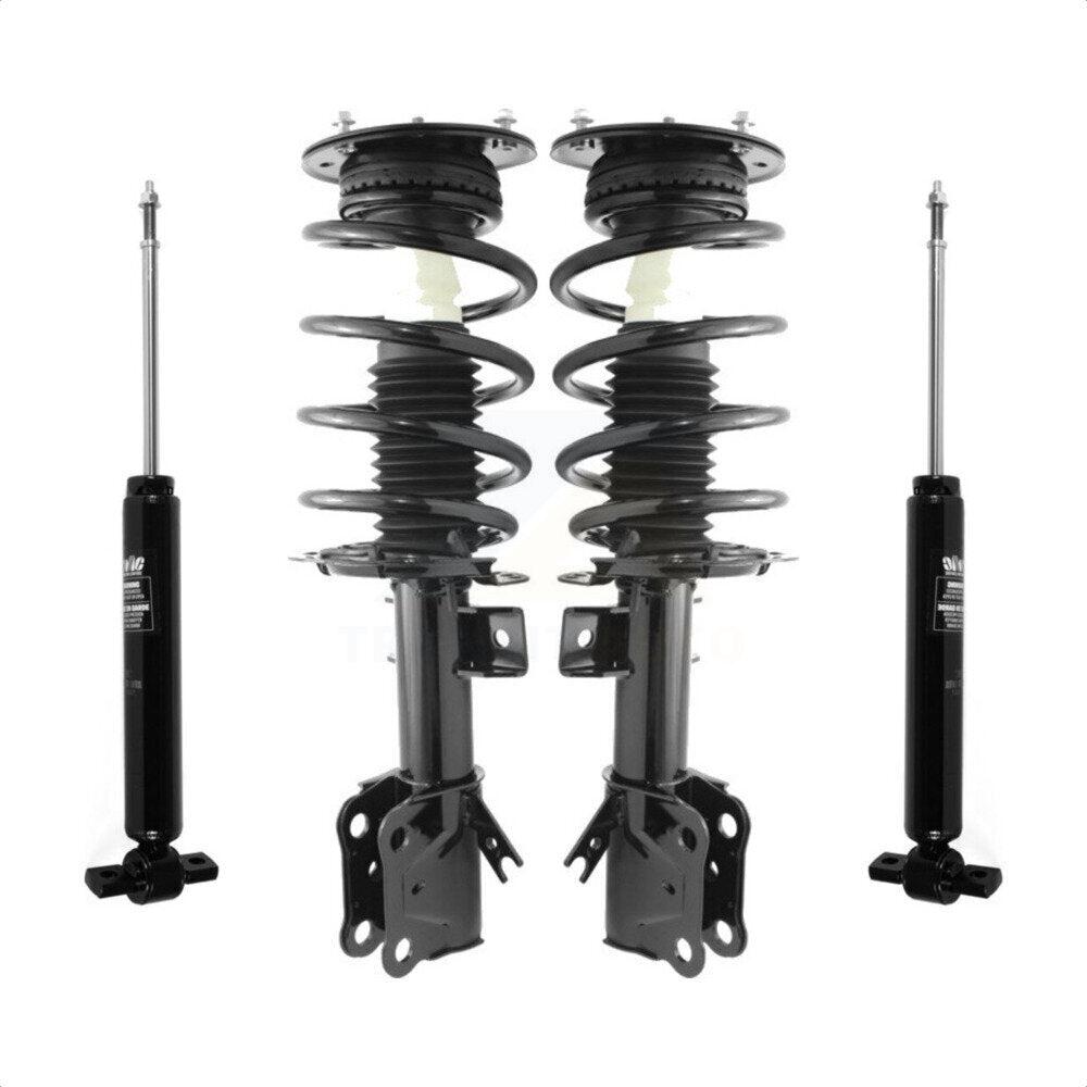 Complete Shocks Strut And Coil Spring Assemblies Front Rear Kit For Ford Fusion