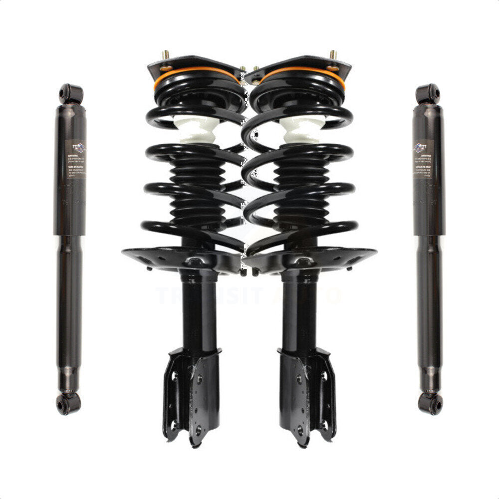 Strut Coil Spring Front Rear Kit For Pontiac Montana Oldsmobile Silhouette Trans