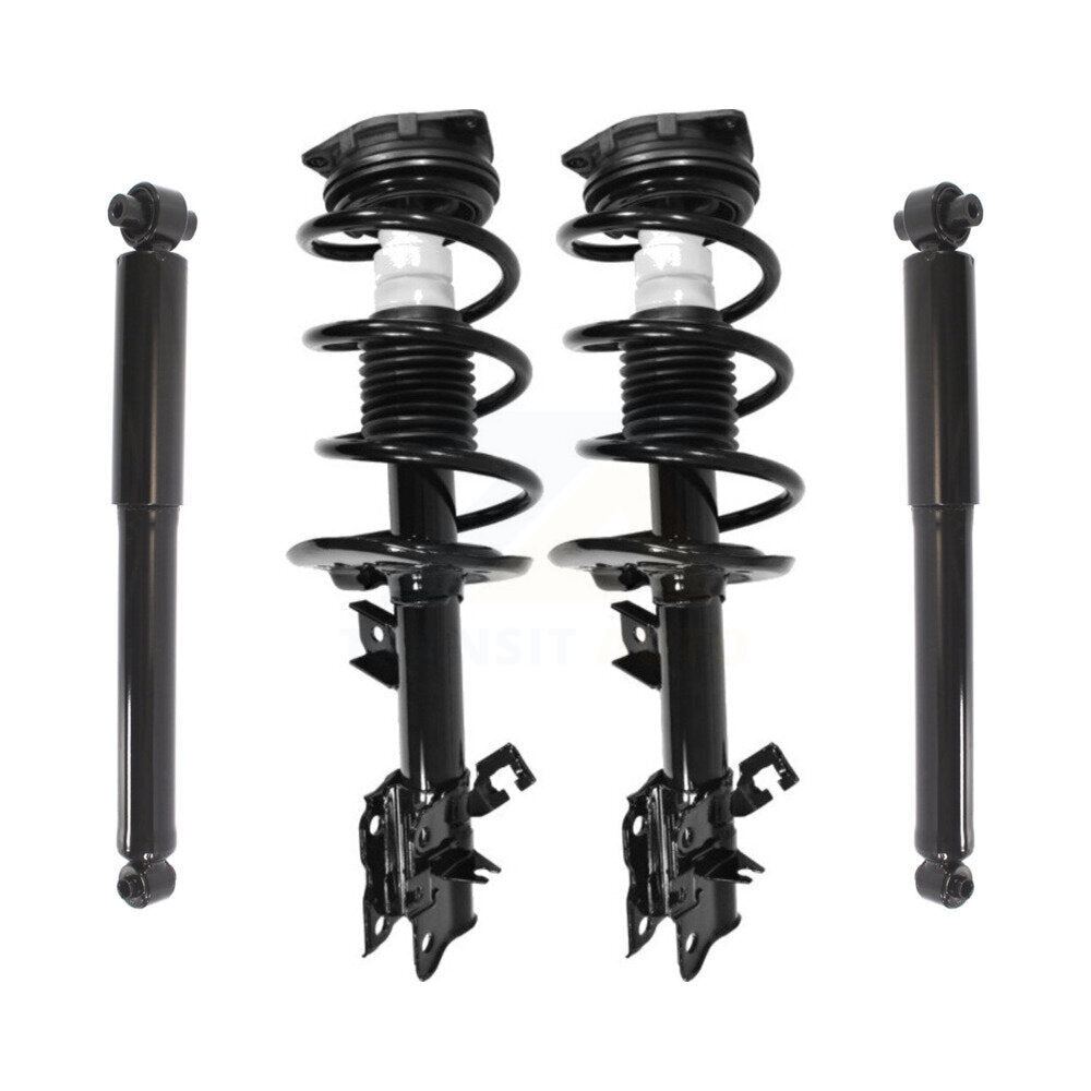 Complete Shocks Strut And Coil Spring Assemblies Front Rear Kit For Nissan Rogue