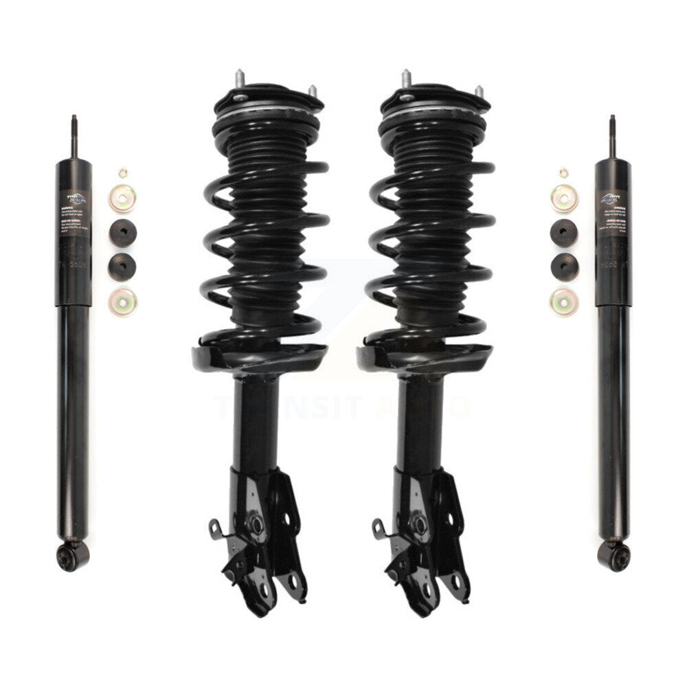 Complete Shocks Strut Coil Spring Mount Front Rear Kit For Honda Civic Acura CSX