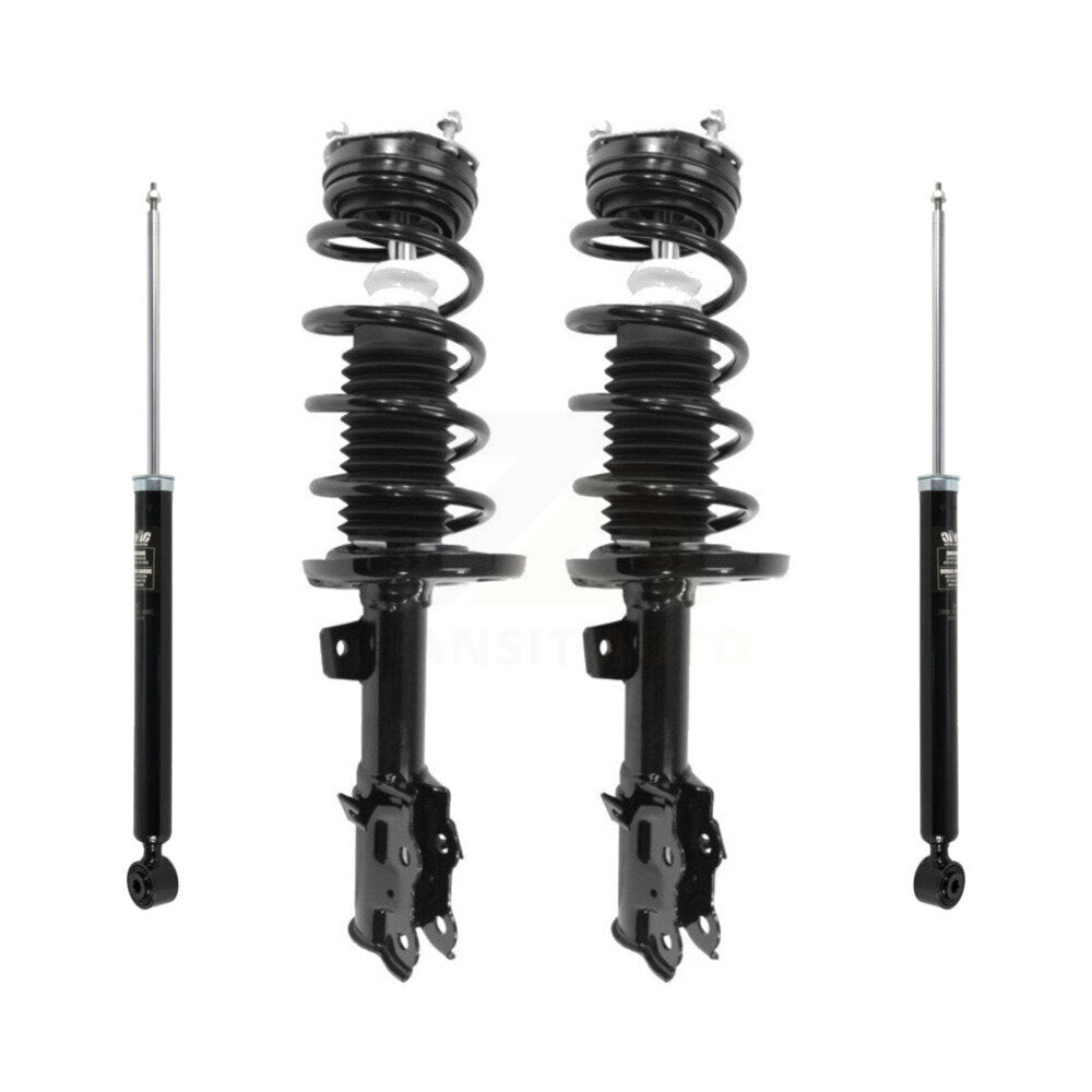 Complete Shocks Strut And Coil Spring Assemblies Front Rear Kit For Ford Fiesta
