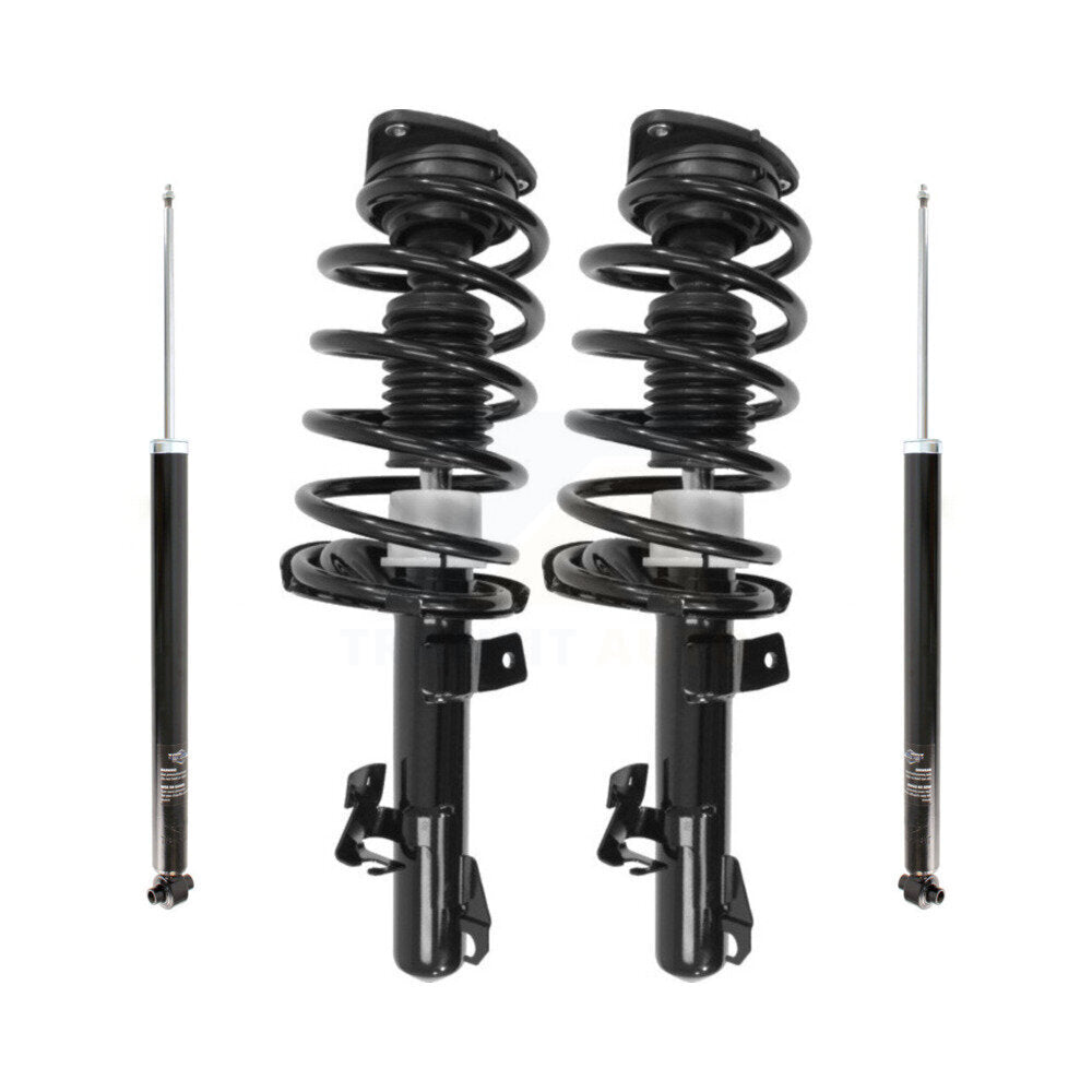 Complete Shocks Strut Coil Spring Assembly Front Rear Kit For 2012-2015 Mazda 5