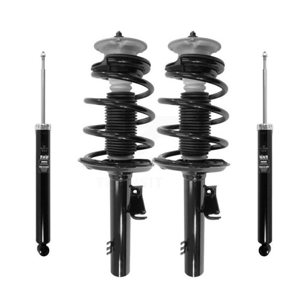 Complete Shocks Strut Coil Spring Assemblies Front Rear Kit For 2004-2010 BMW X3