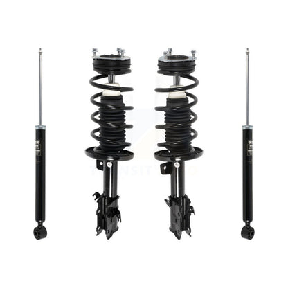 Complete Shocks Strut And Coil Spring Assemblies Front Rear Kit For Ford Fiesta