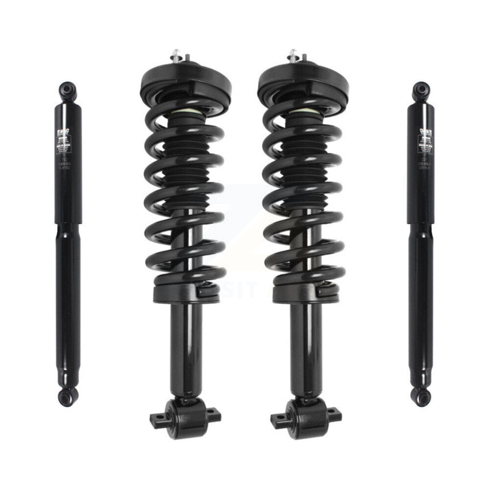 Complete Shocks Strut Coil Spring Mount Assemblies Front Rear Kit For Ford F-150