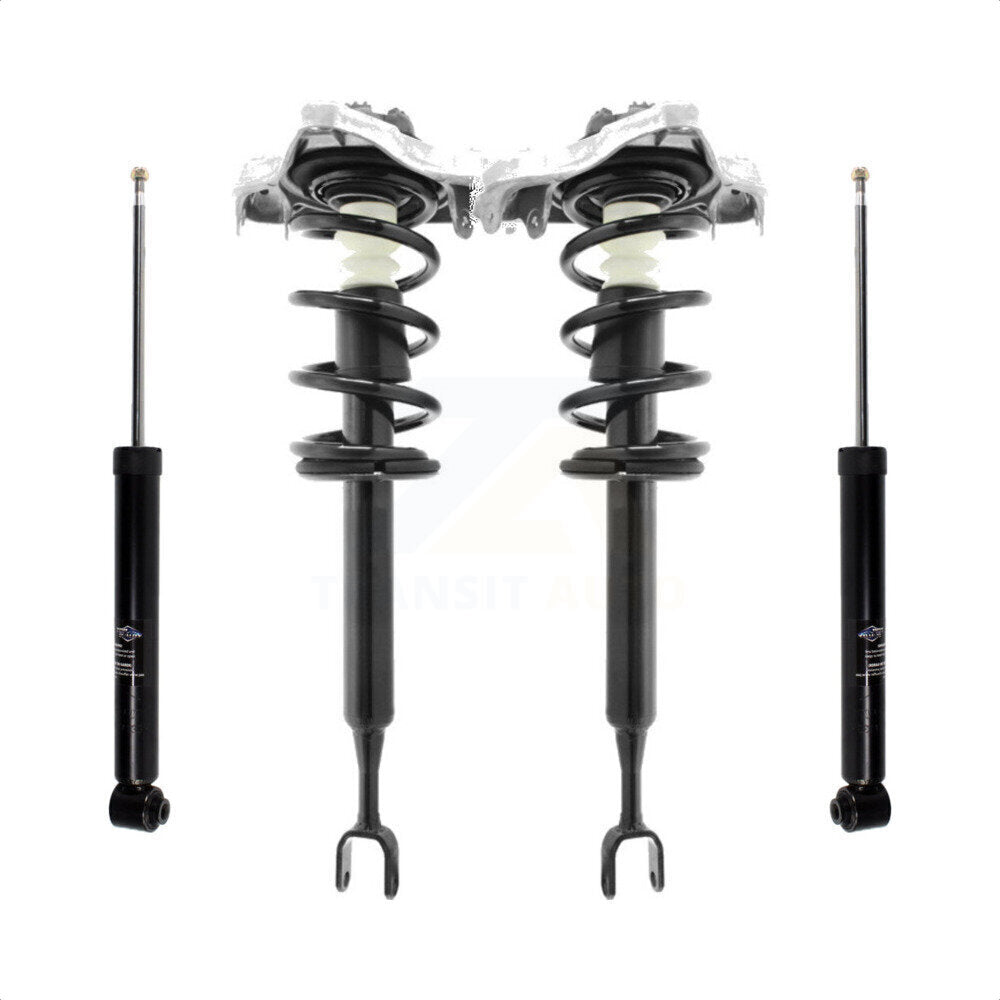 Complete Shocks Strut Coil Spring Assemblies Front Rear Kit For Audi A4 Quattro
