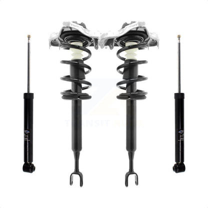 Complete Shocks Strut Coil Spring Assemblies Front Rear Kit For Audi A4 Quattro