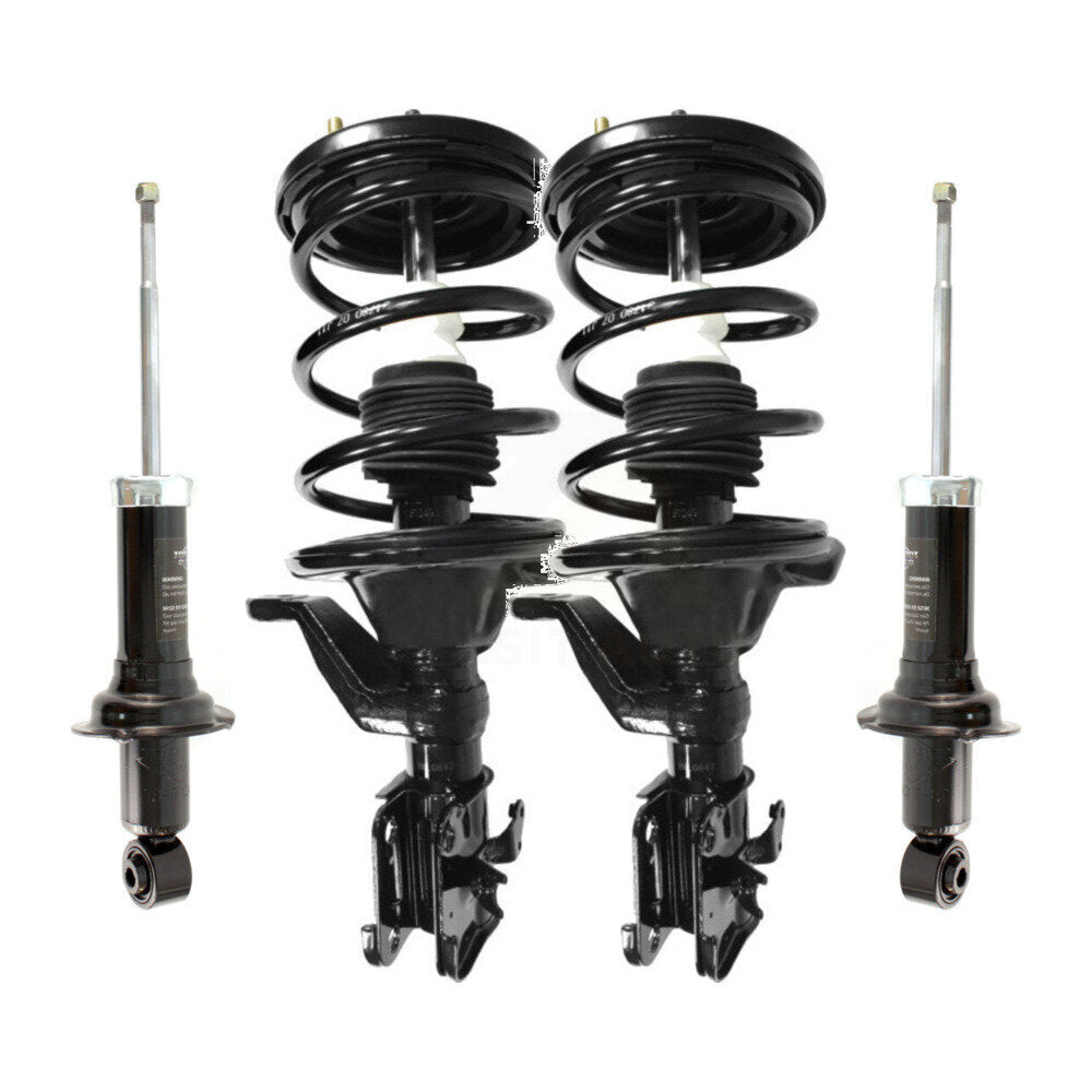 Complete Shocks Strut Coil Spring Mount Front Rear Kit For Honda Civic Acura EL