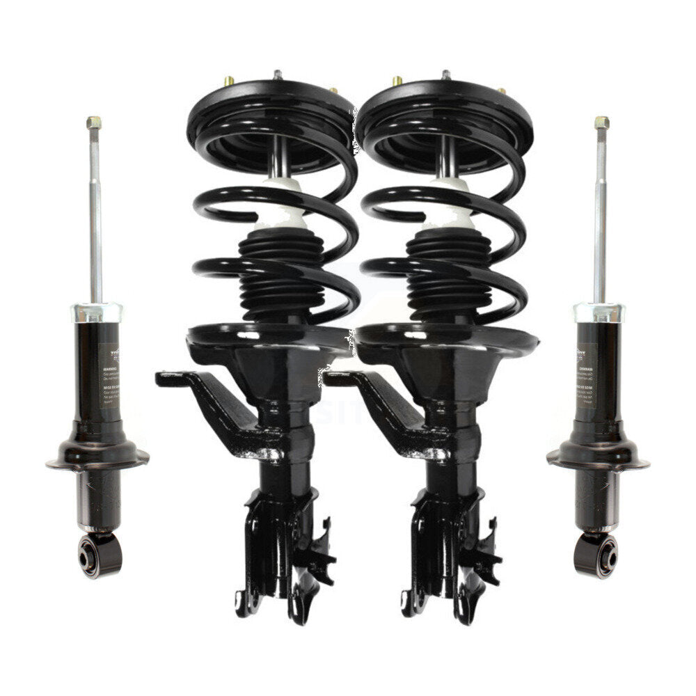 Shock Strut Coil Spring Front Rear Kit For Honda Civic Excludes Hybrid Si Models