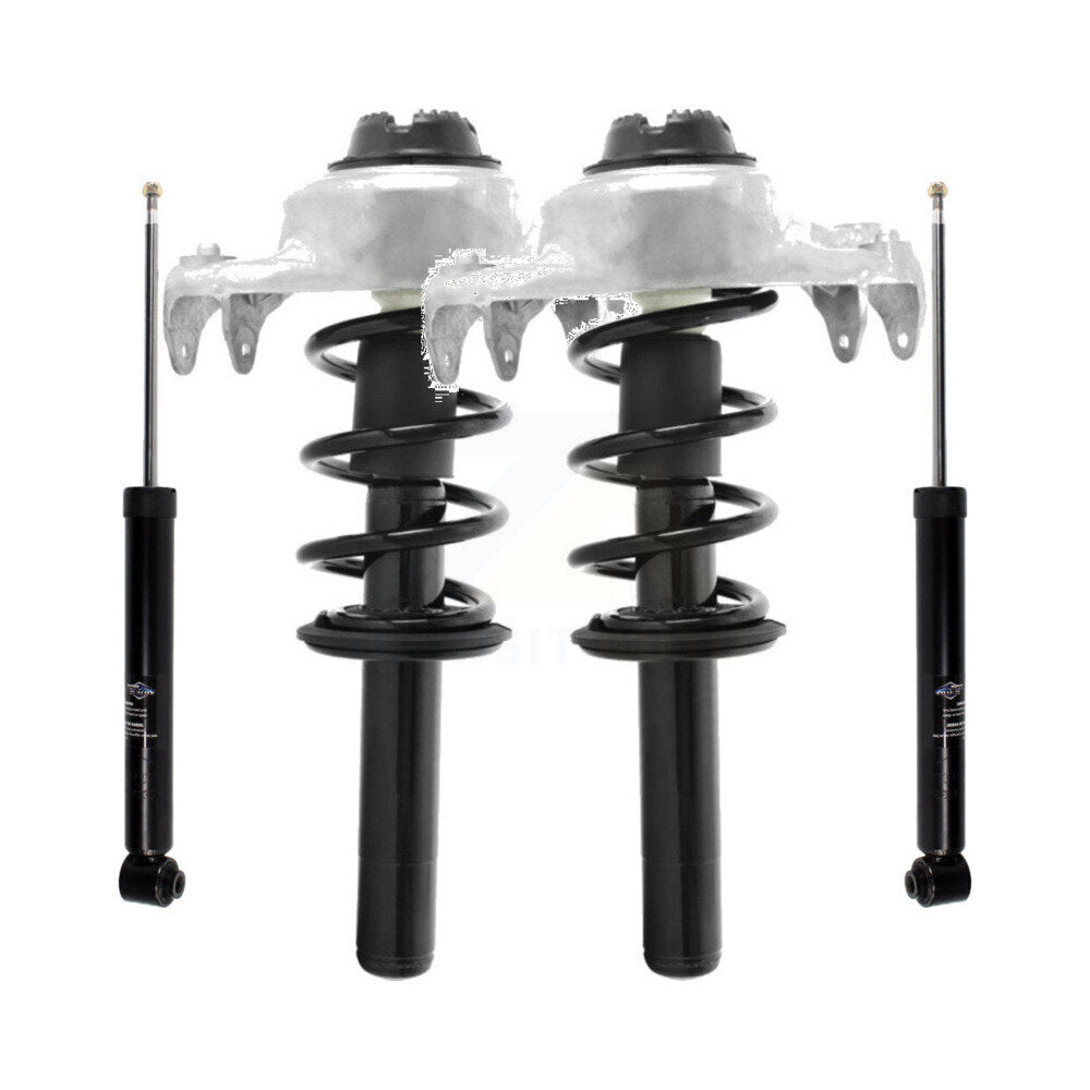 Complete Strut & Coil Spring Front Rear Kit For 2009 Audi A4 Quattro Convertible