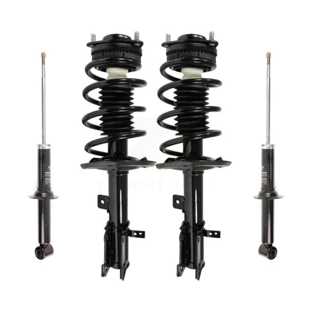 Complete Strut Coil Spring Front Rear Kit For Chrysler 200 Dodge Avenger Sebring