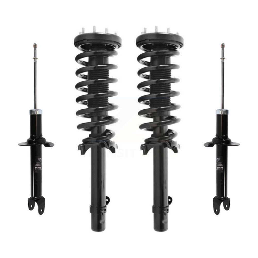 Strut And Coil Spring Front Rear Kit For 2008-2012 Honda Accord Sedan with 3.5L