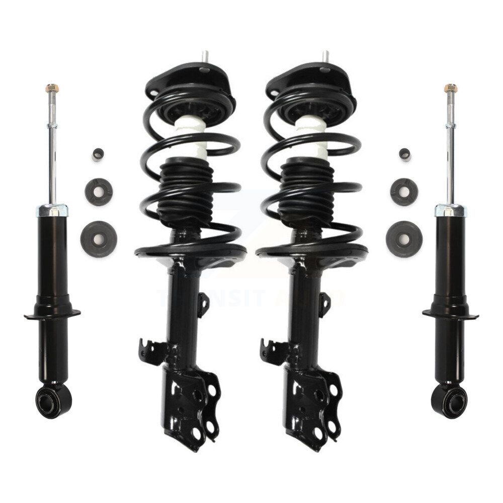 Complete Strut Coil Spring Front Rear Kit For Toyota Corolla Matrix Pontiac Vibe