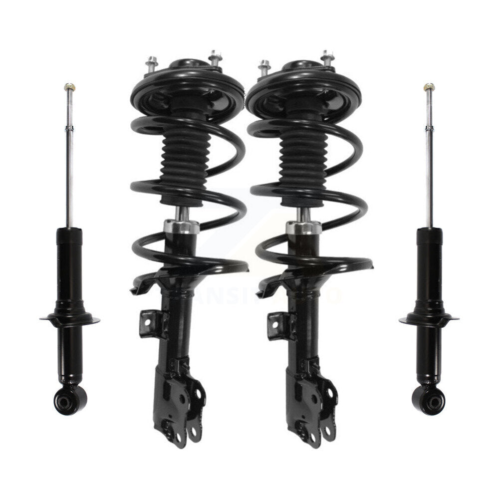 Complete Shocks Strut Coil Spring Assembly Front Rear Kit For Mitsubishi Lancer