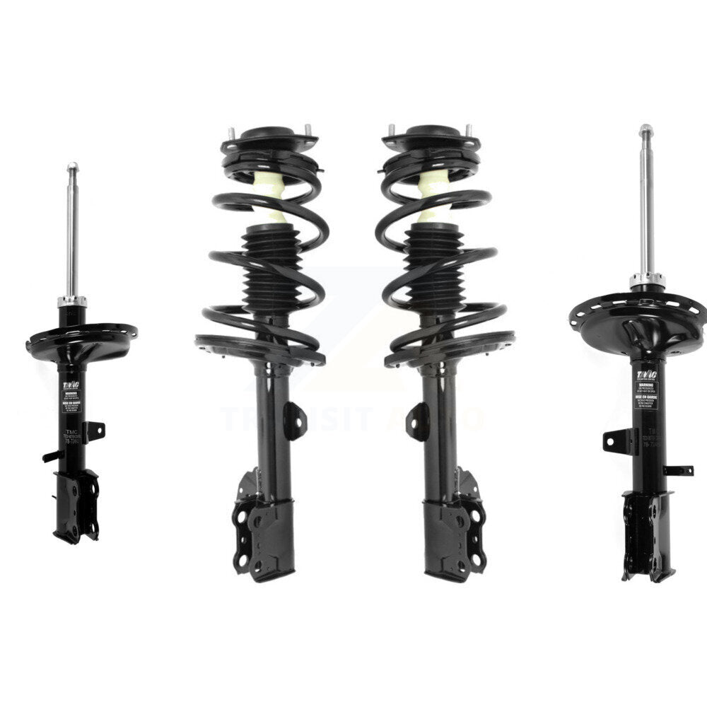 Strut Spring Front Rear Kit For Toyota Highlander AWD Excludes Sport Suspension