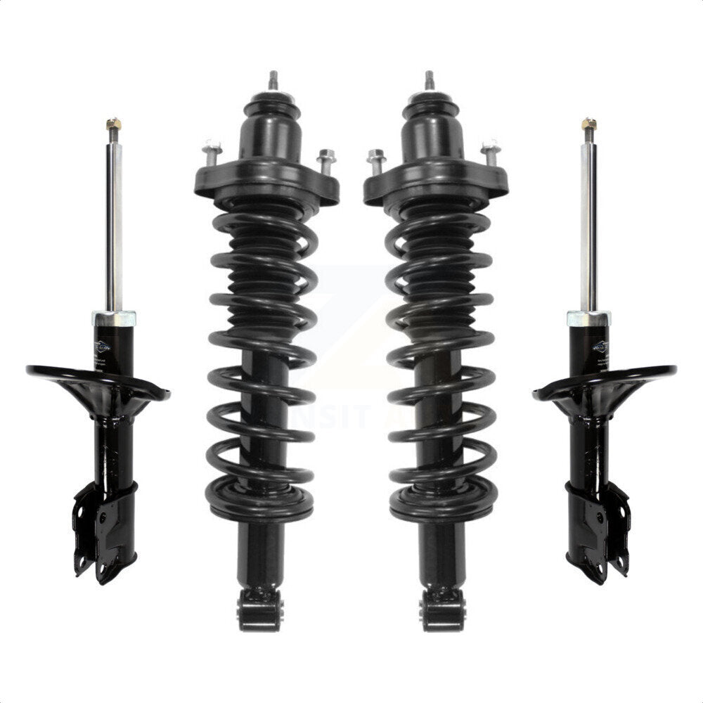Complete Shocks Strut Coil Spring Assembly Front Rear Kit For Mitsubishi Lancer