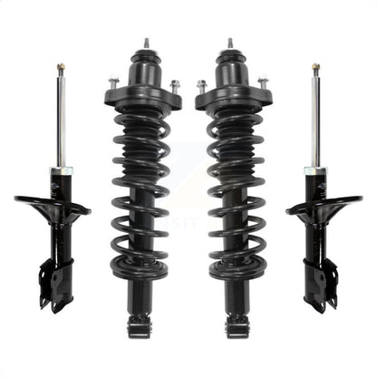 Complete Shocks Strut Coil Spring Assembly Front Rear Kit For Mitsubishi Lancer