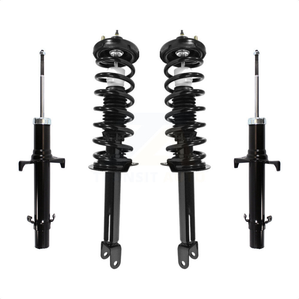 Complete Shocks Strut And Coil Spring Front Rear Kit For 2008-2012 Honda Accord