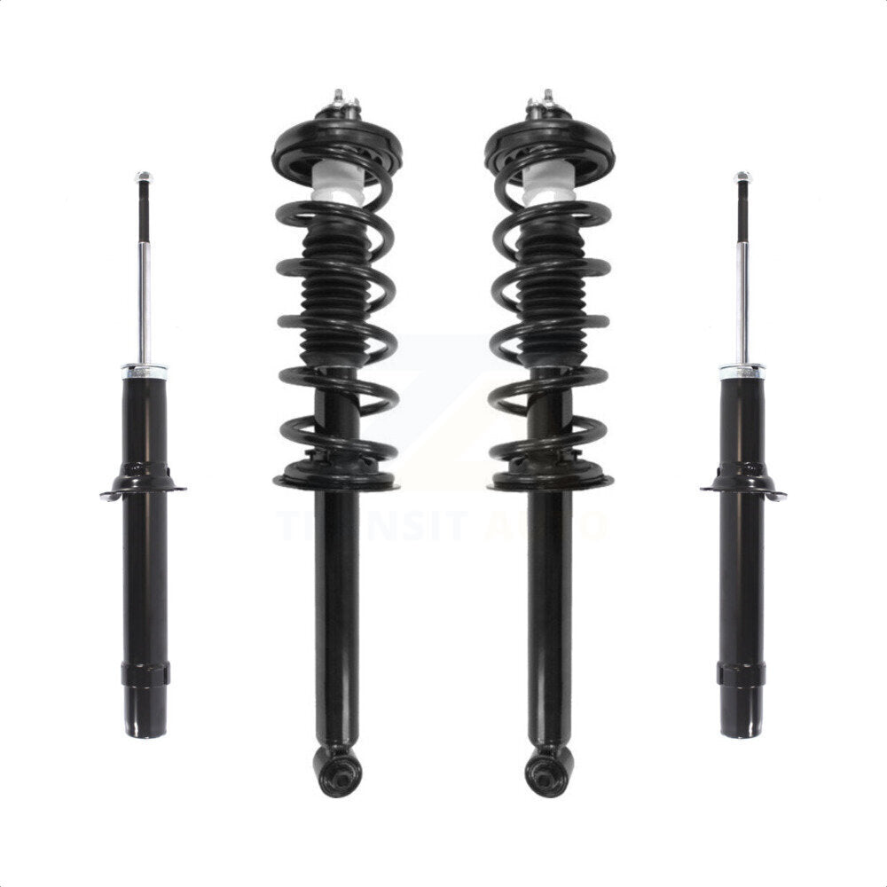 Complete Shocks Strut & Coil Spring Mount Front Rear Kit For 2004-2008 Acura TSX