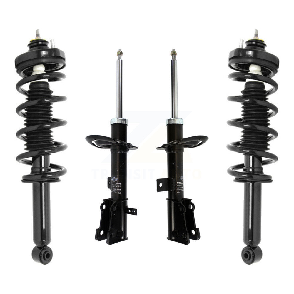 Strut & Spring Front Rear Kit For Dodge Journey Excludes Performance Suspension