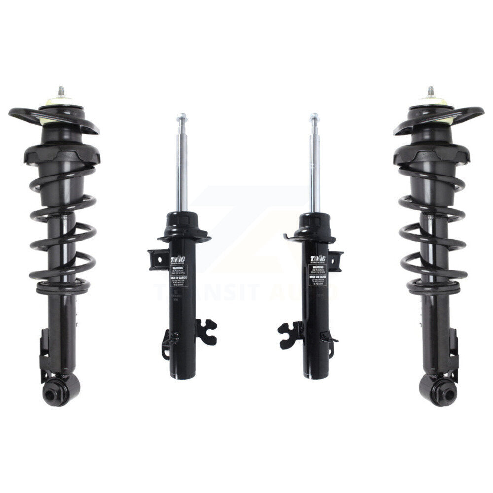 Complete Shocks Strut And Coil Spring Assemblies Front Rear Kit For Mini Cooper