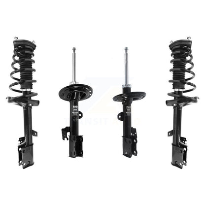 Strut Spring Front Rear Kit For 09-12 Toyota Venza FWD Excludes All Wheel Drive