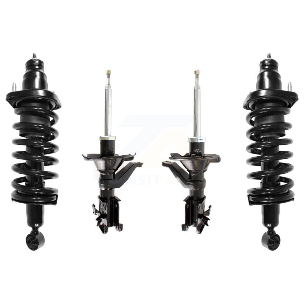 Complete Shocks Strut And Coil Spring Assemblies Front Rear Kit For Honda Civic