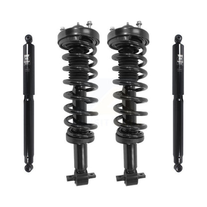 Strut Spring Front Rear Kit For Ford F-150 Excludes All Wheel Drive Standard Cab