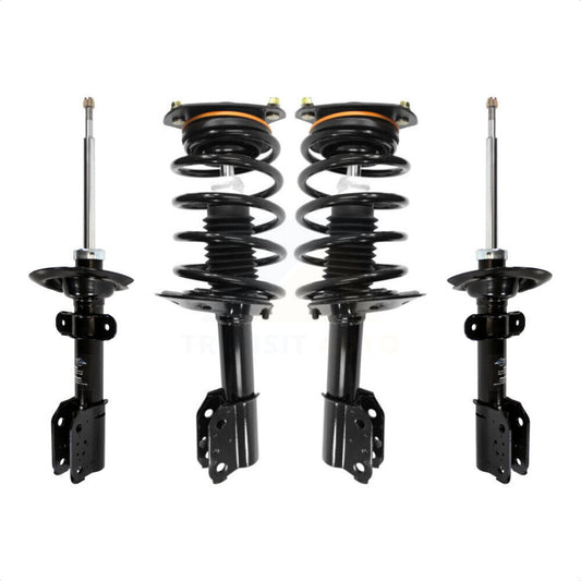 Complete Shocks Strut Coil Spring Assemblies Front Rear Kit For Chevrolet Impala