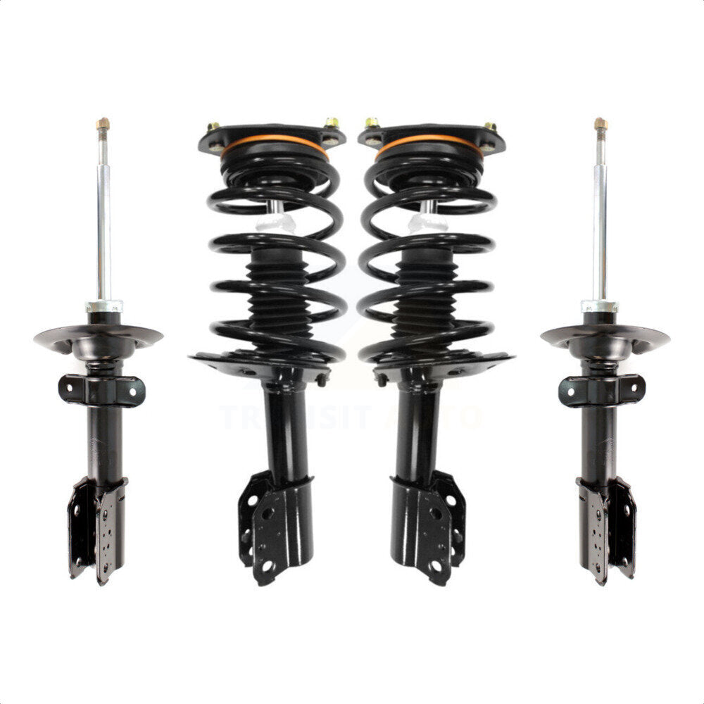 Complete Shocks Strut Coil Spring Assemblies Front Rear Kit For Chevrolet Impala