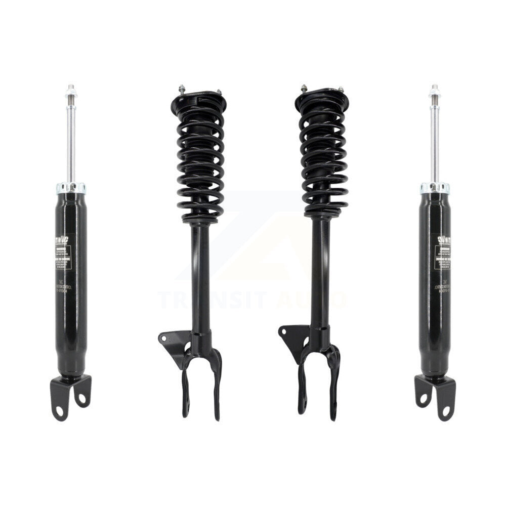 Complete Shocks Strut & Coil Spring Mount Front Rear Kit For Jeep Grand Cherokee