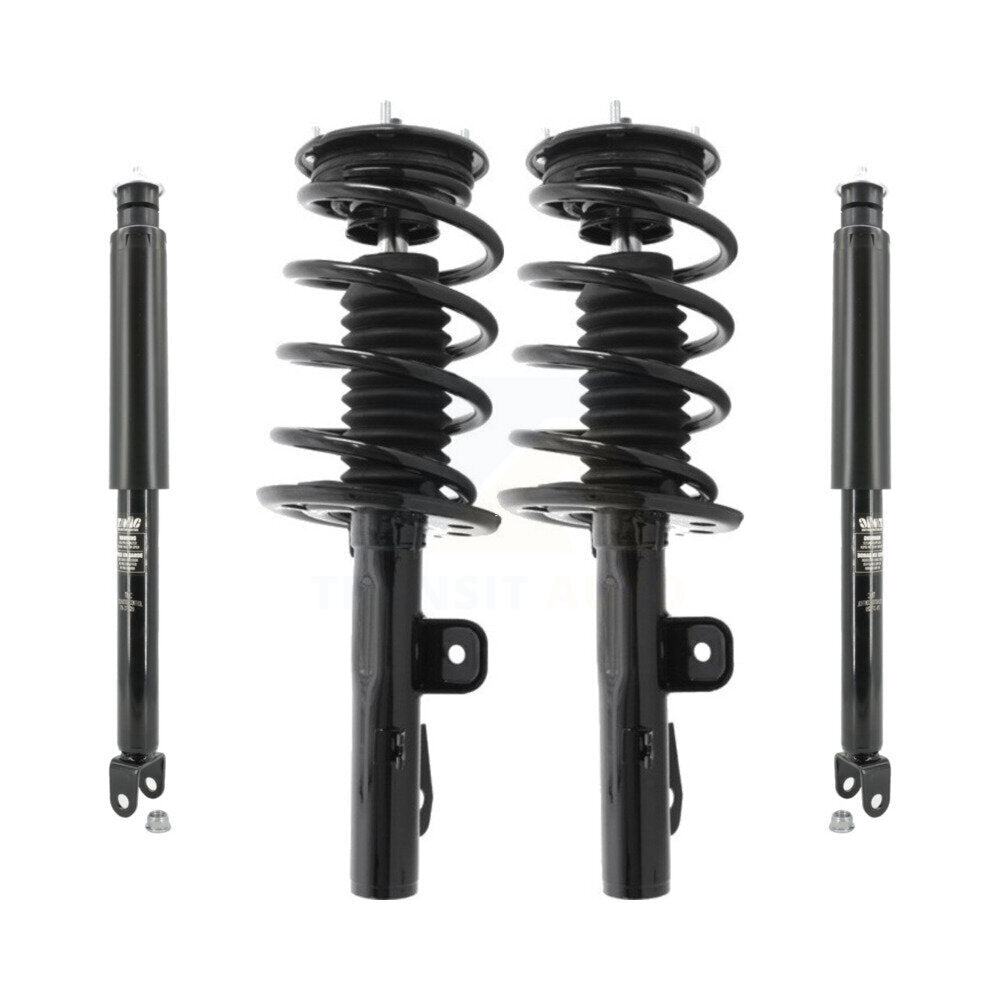 Strut & Coil Spring Front Rear Kit For 2010-2012 Ford Flex Excludes Turbo Models