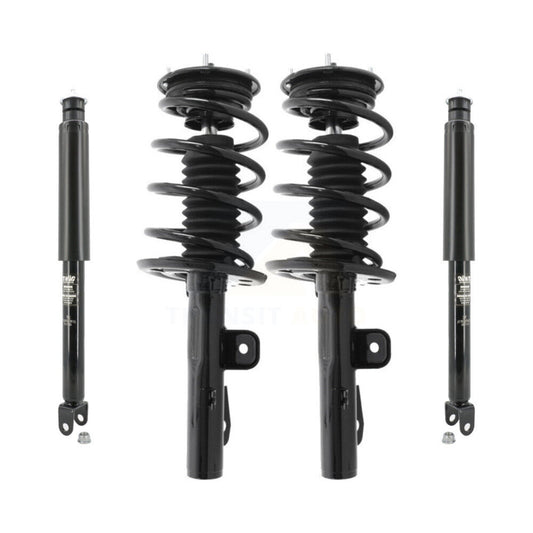 Strut & Coil Spring Front Rear Kit For 2010-2012 Ford Flex Excludes Turbo Models