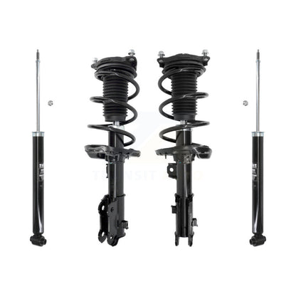 Complete Shocks Strut & Coil Spring Front Rear Kit For Hyundai Elantra Kia Forte