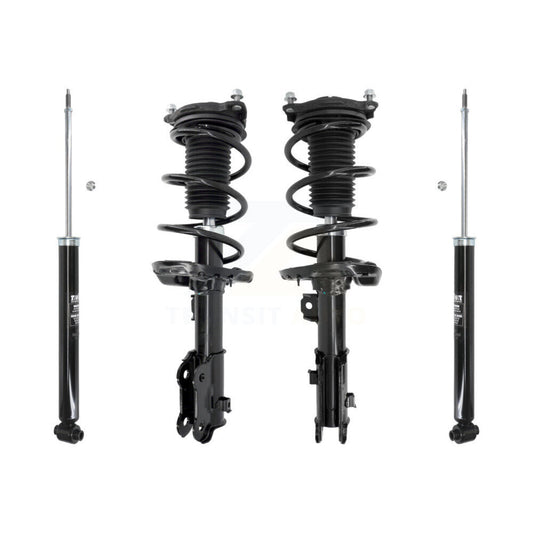 Complete Shocks Strut & Coil Spring Front Rear Kit For Hyundai Elantra Kia Forte