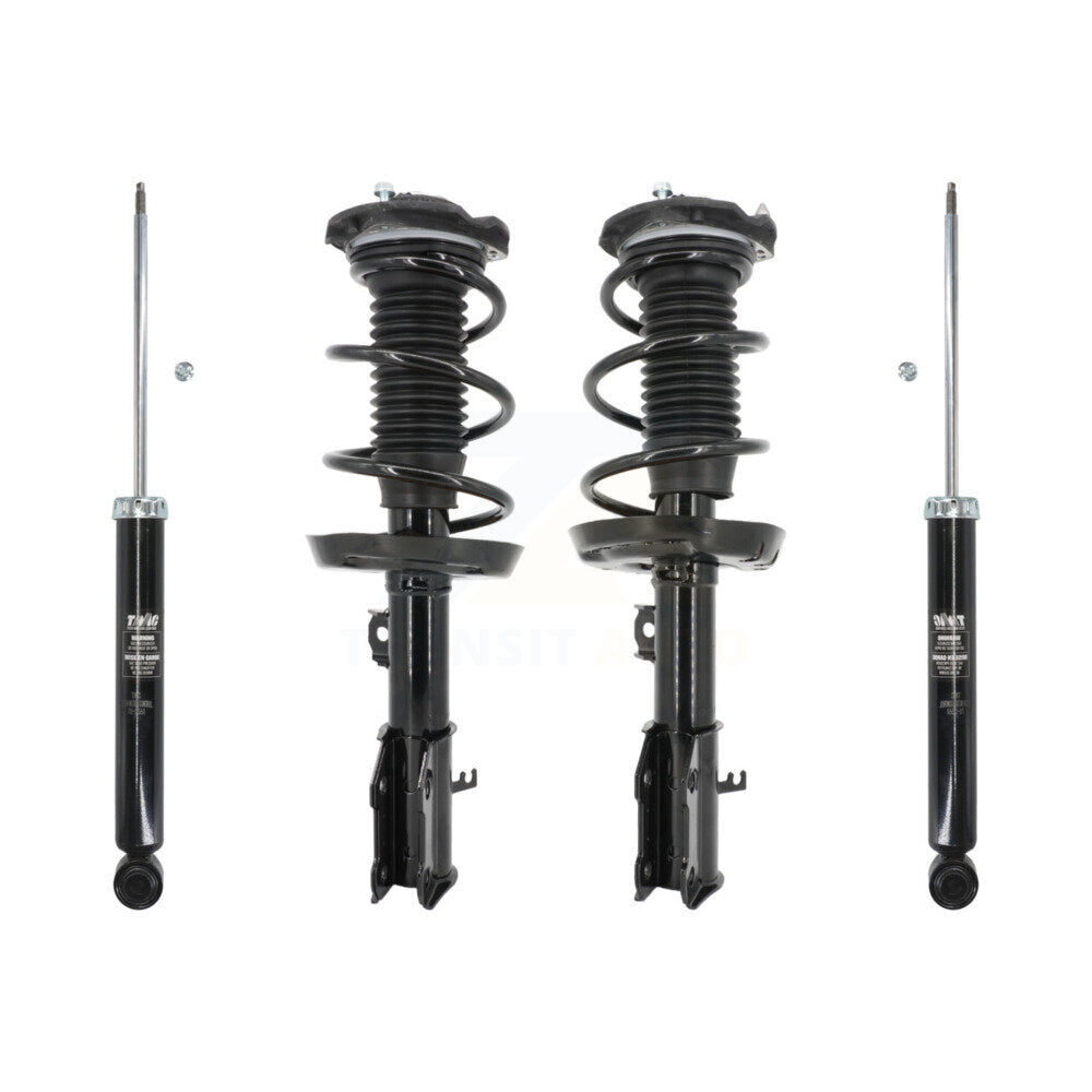 Complete Shocks Strut & Coil Spring Front Rear Kit For 2016-2019 Chevrolet Cruze