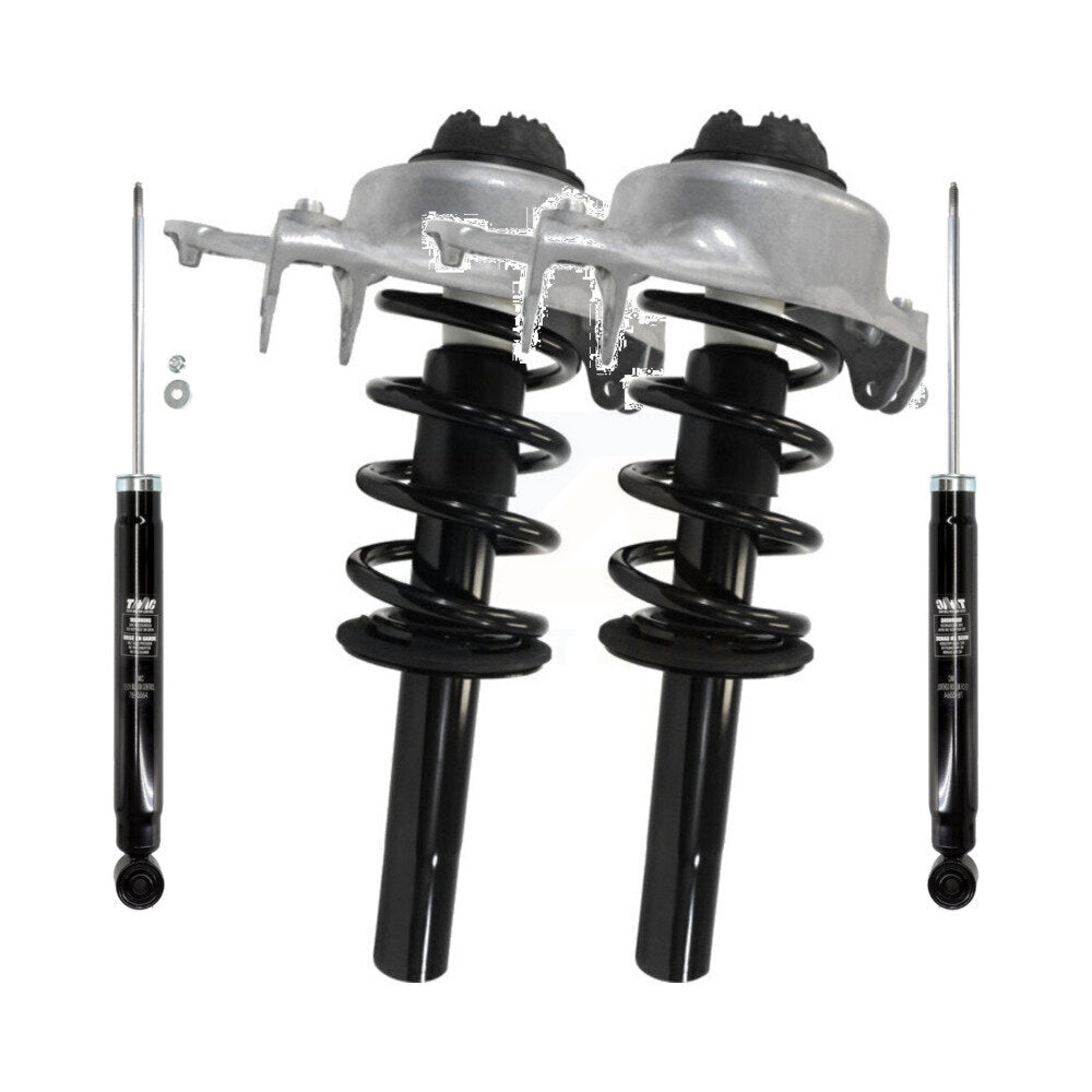 Strut Spring Front Rear Kit For Audi Q5 Without Electronic Adjustable Suspension