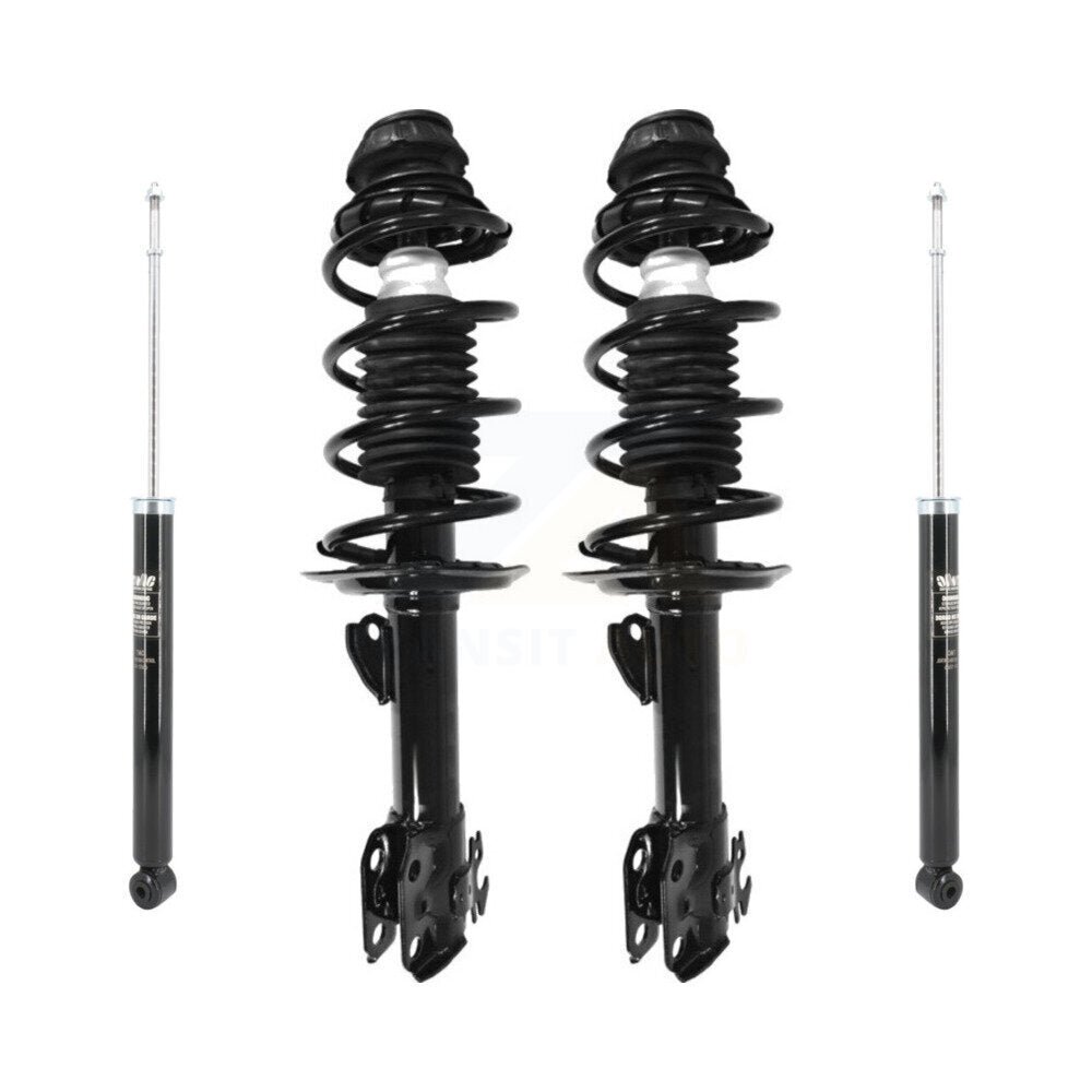 Complete Shocks Strut And Coil Spring Front Rear Kit For 2015-2018 Toyota Yaris