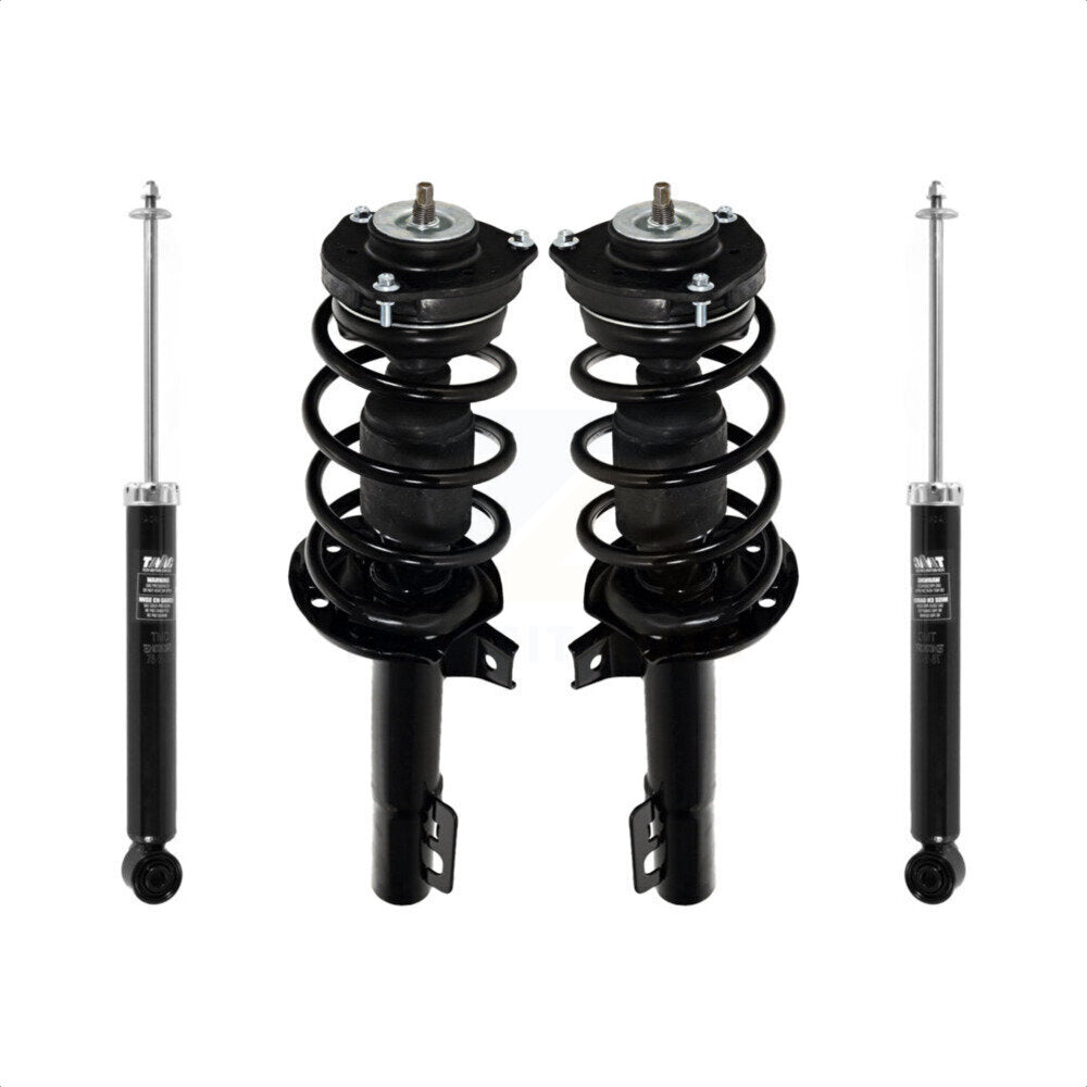 Strut And Coil Spring Front Rear Kit For 2015 Volkswagen Jetta S/Base with Sedan