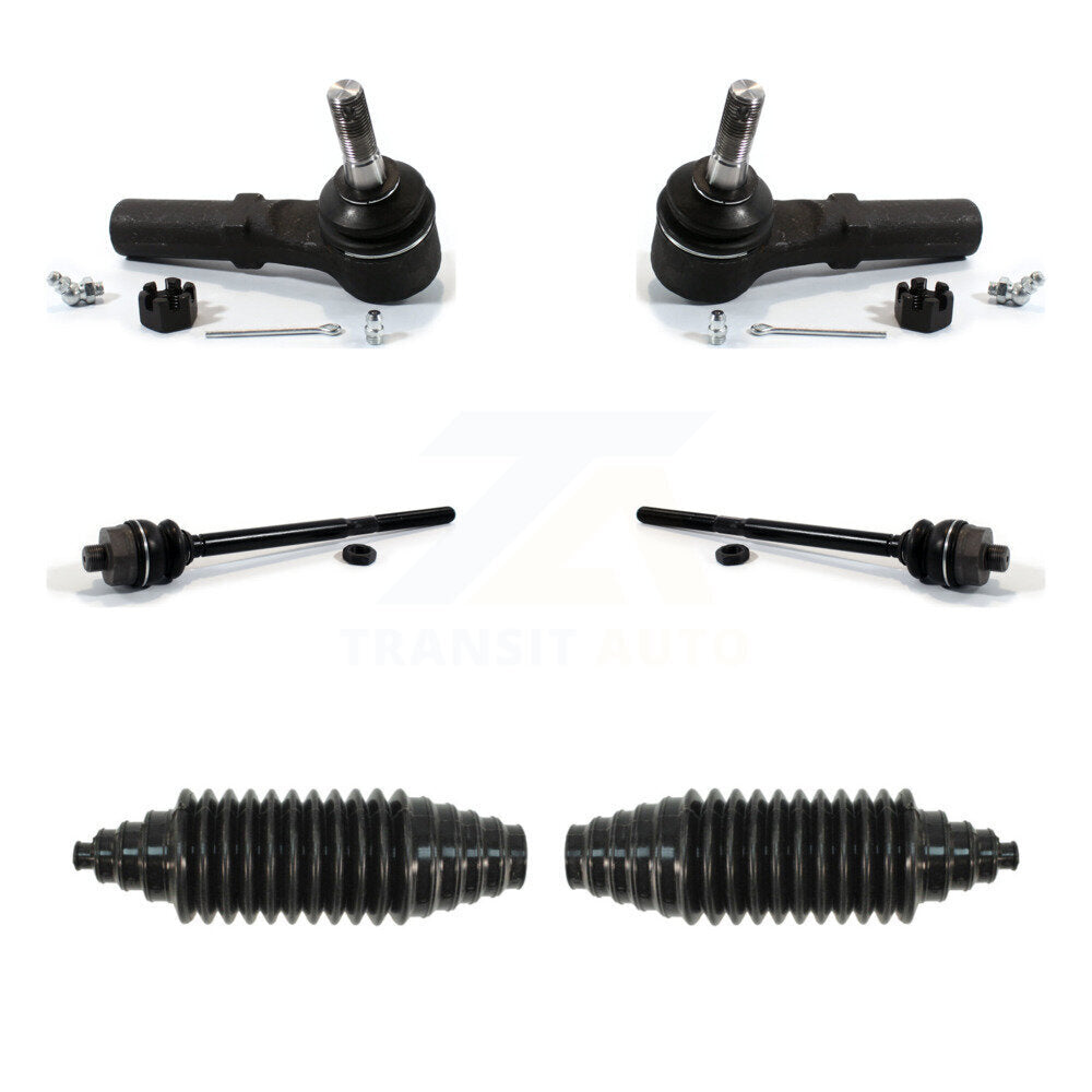 Tie Rod End & Boots Front Kit For Chevrolet GMC Sierra 2500 HD Silverado 3500 H2