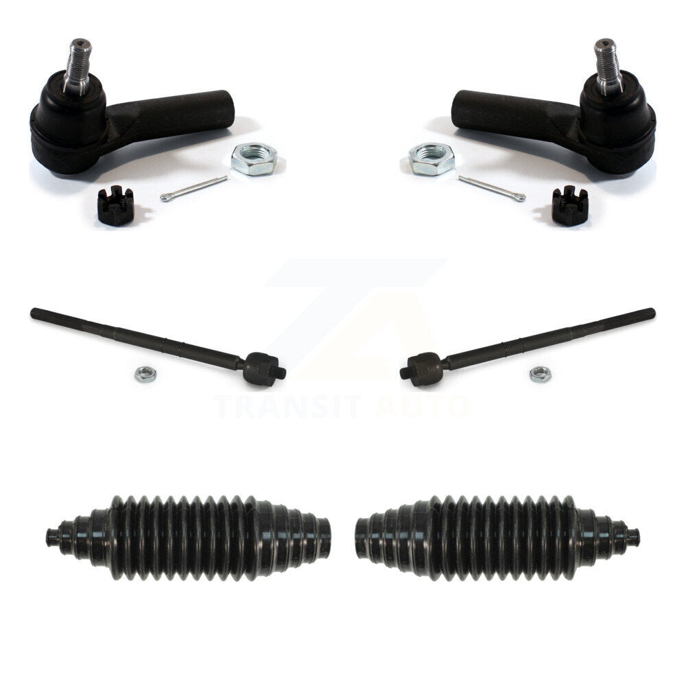 Tie Rod End And Boots Front Kit For Ford Escape Mazda Tribute Mercury Mariner