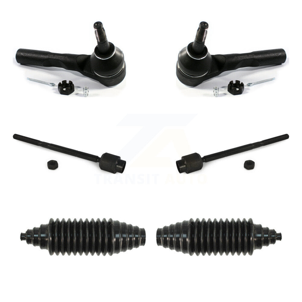 Tie Rod End And Boots Front Kit For Chevrolet Malibu Pontiac G6 Saturn Aura