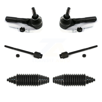 Tie Rod End And Boots Front Kit For Chevrolet Malibu Pontiac G6 Saturn Aura