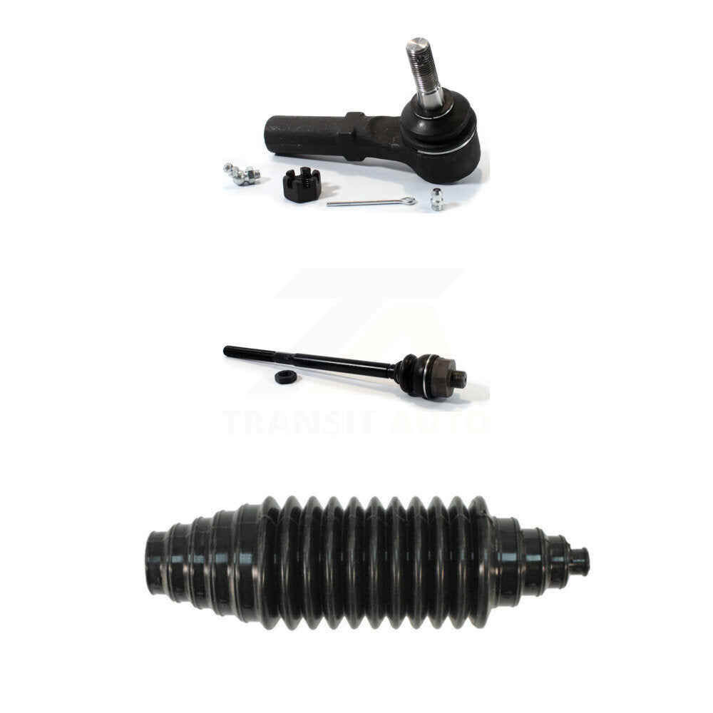 Left or Right Tie Rod End & Boot Front Kit For Chevrolet GMC Sierra 2500 HD 3500