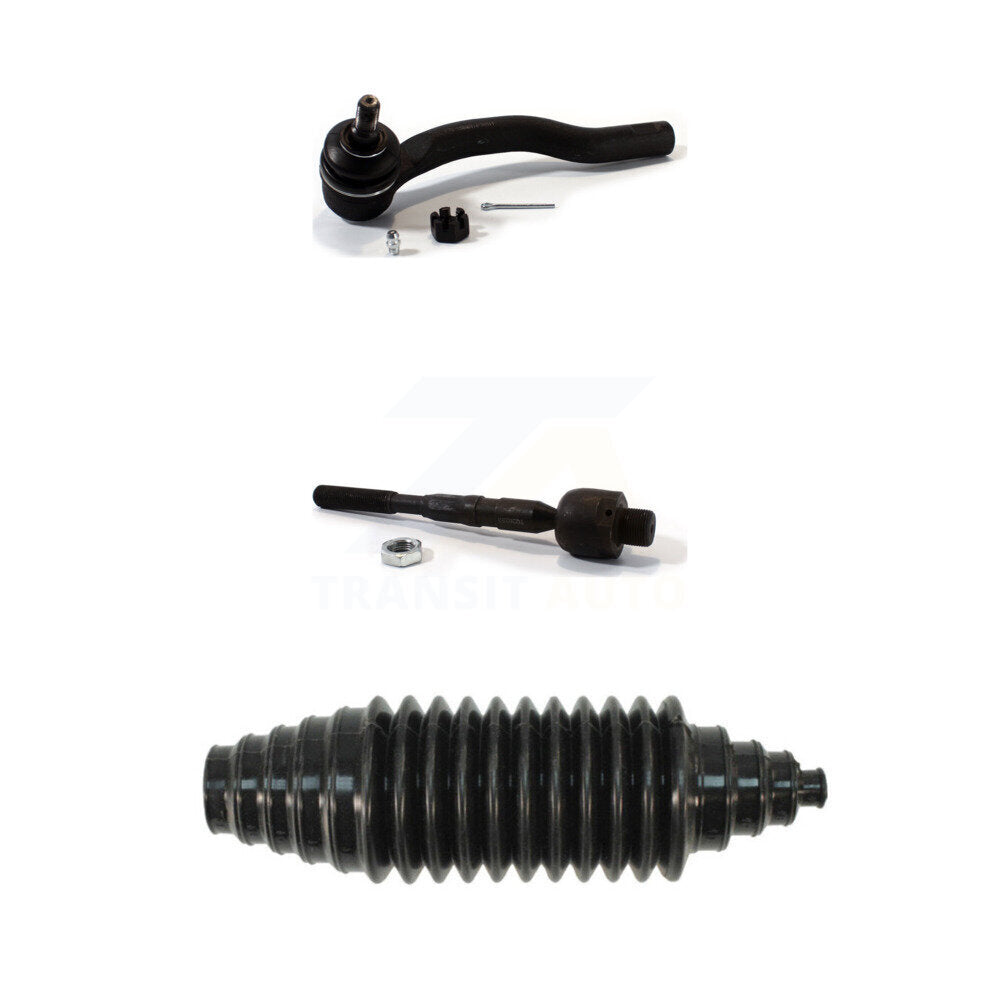 Steering Tie Rod End & Boot Front Left Kit For Ford Edge Lincoln MKX