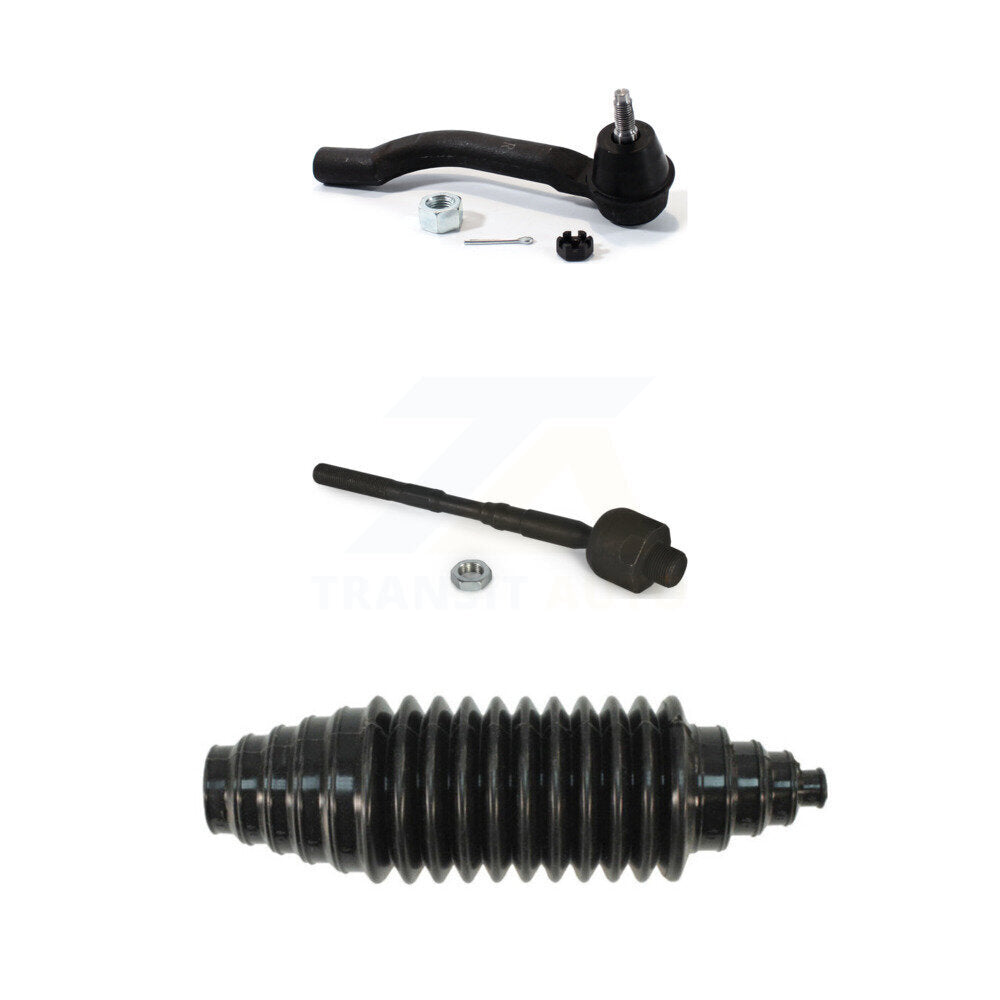 Steering Tie Rod End & Boot Front Right Kit For Nissan Rogue Select