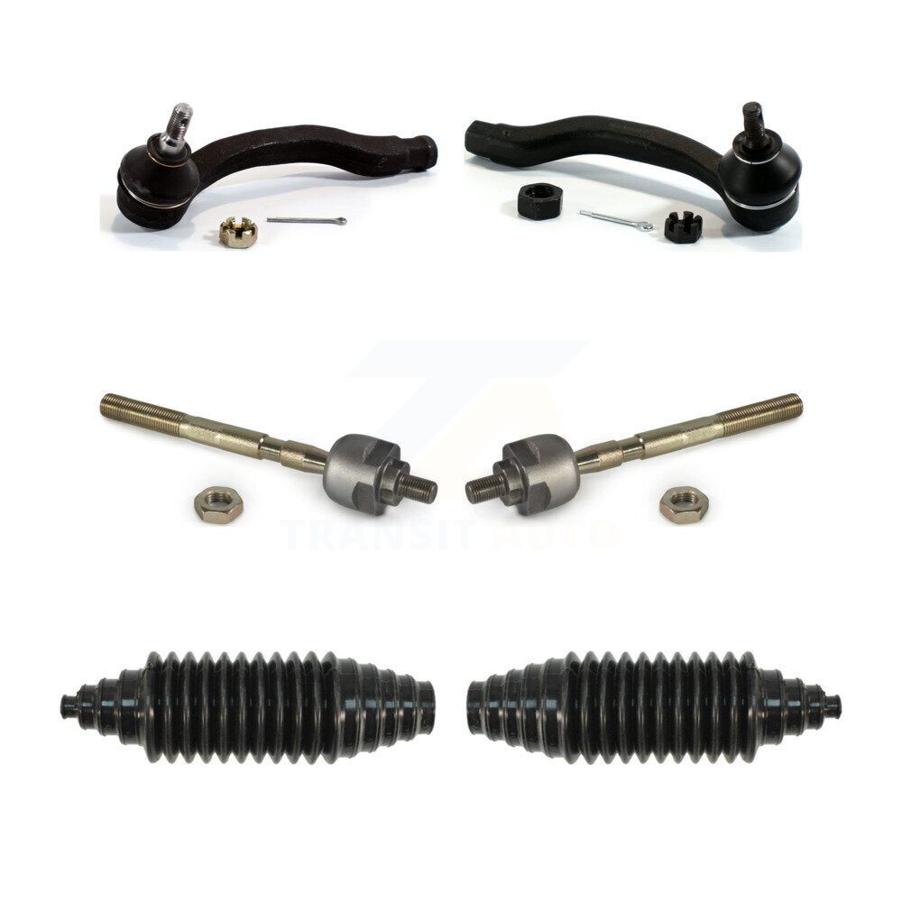 Steering Tie Rod End & Boot Front Kit For Honda Civic Acura EL del Sol Integra