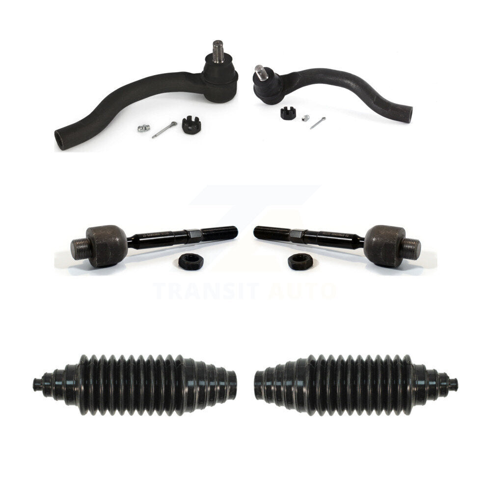 Steering Tie Rod End & Boot Front Kit For Honda Civic Acura ILX
