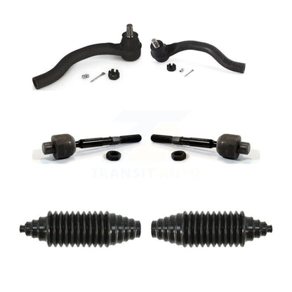 Steering Tie Rod End & Boot Front Kit For Honda Civic Acura ILX